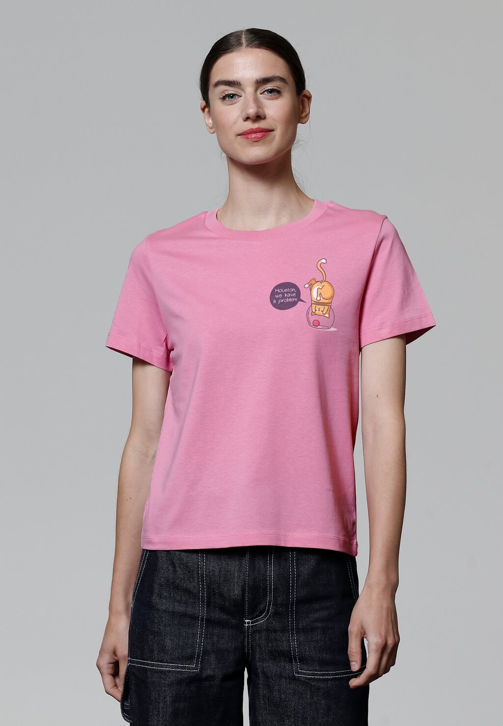 Футболка с принтом FUNNY CAT watapparel, светло-розовый
Футболка с принтом FUNNY CAT watapparel, светло-розовый