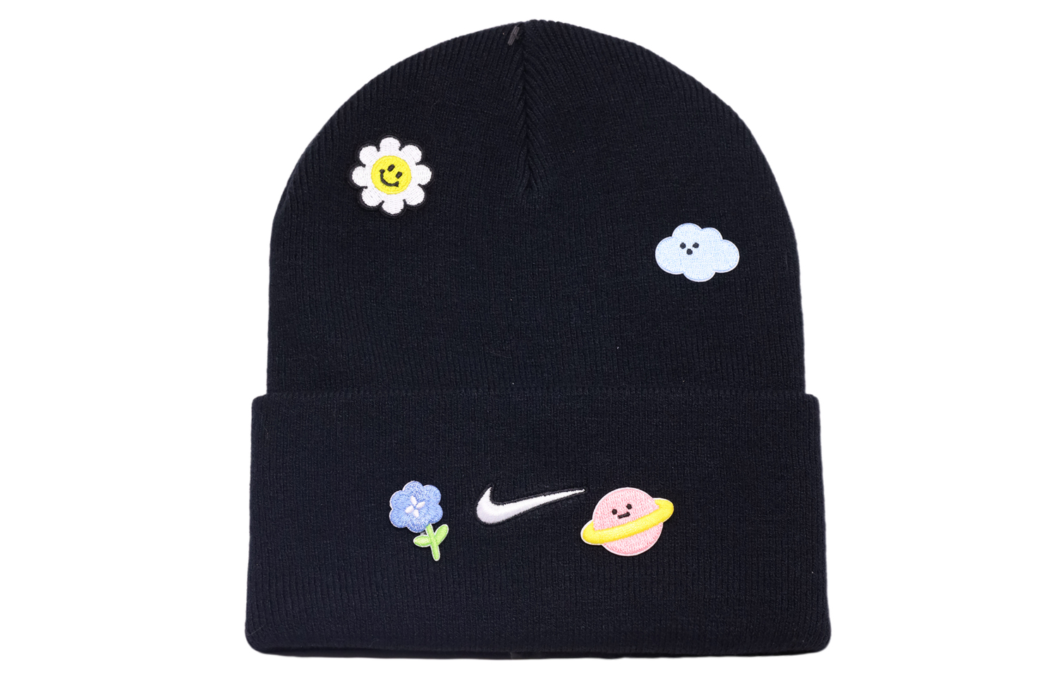 Nike Унисекс черная шапка-бини из полиэстера
Nike Унисекс черная шапка-бини из полиэстера