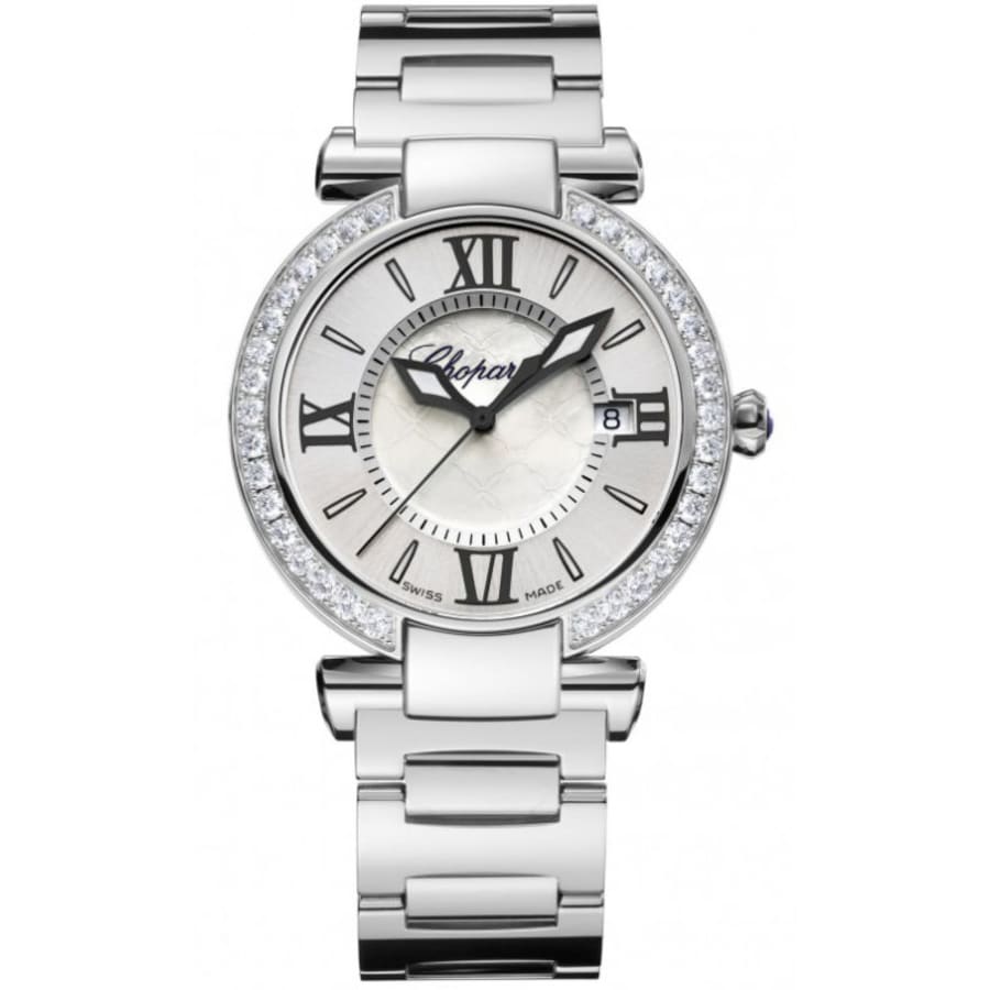 Chopard Imperiale 36 мм Серебряный циферблат Бриллиант Женские часы 388532-3004
Chopard Imperiale 36 мм Серебряный циферблат Бриллиант Женские часы 388532-3004
