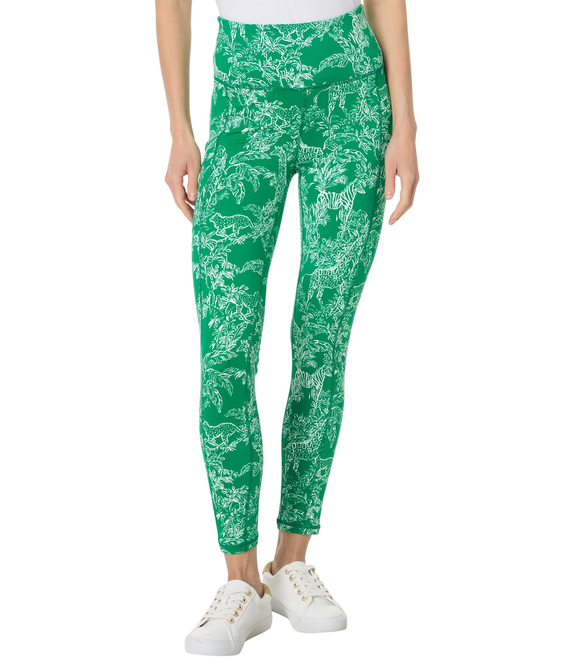 Брюки Lilly Pulitzer UPF 50+ High-Rise Weekender Leggings, цвет Fiddle Leaf Green Safari Party
Брюки Lilly Pulitzer UPF 50+ High-Rise Weekender Leggings, цвет Fiddle Leaf Green Safari Party