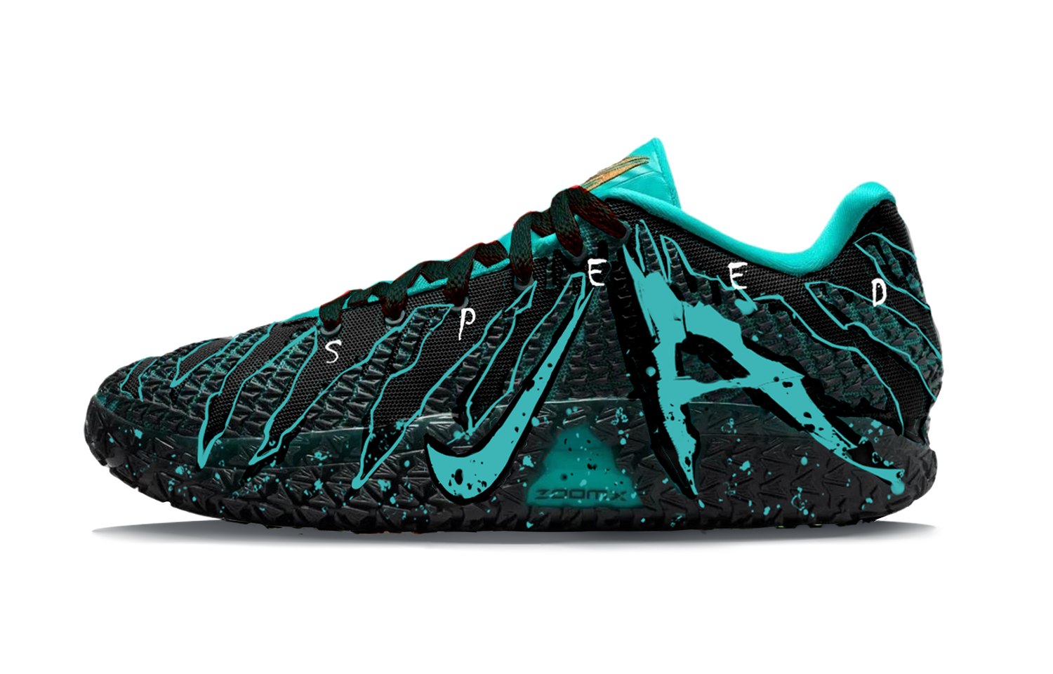 Ja Morant 3 Neon Geek устойчивые к истиранию баскетбольные кроссовки Low Top мужские Nike, черный/зеленый
Ja Morant 3 Neon Geek устойчивые к истиранию баскетбольные кроссовки Low Top мужские Nike, черный/зеленый