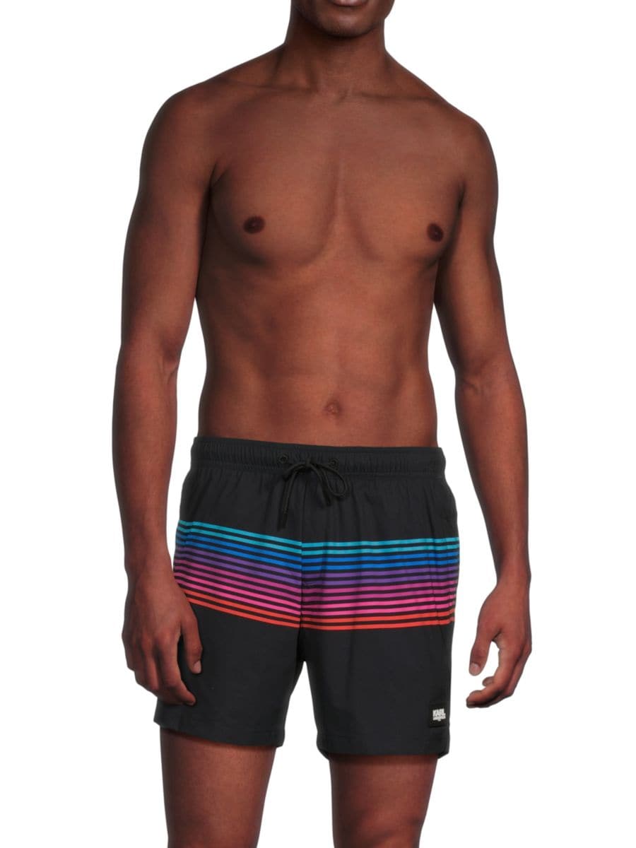 Плавки с логотипом Karl Lagerfeld Paris, цвет Multi Stripe
Плавки с логотипом Karl Lagerfeld Paris, цвет Multi Stripe