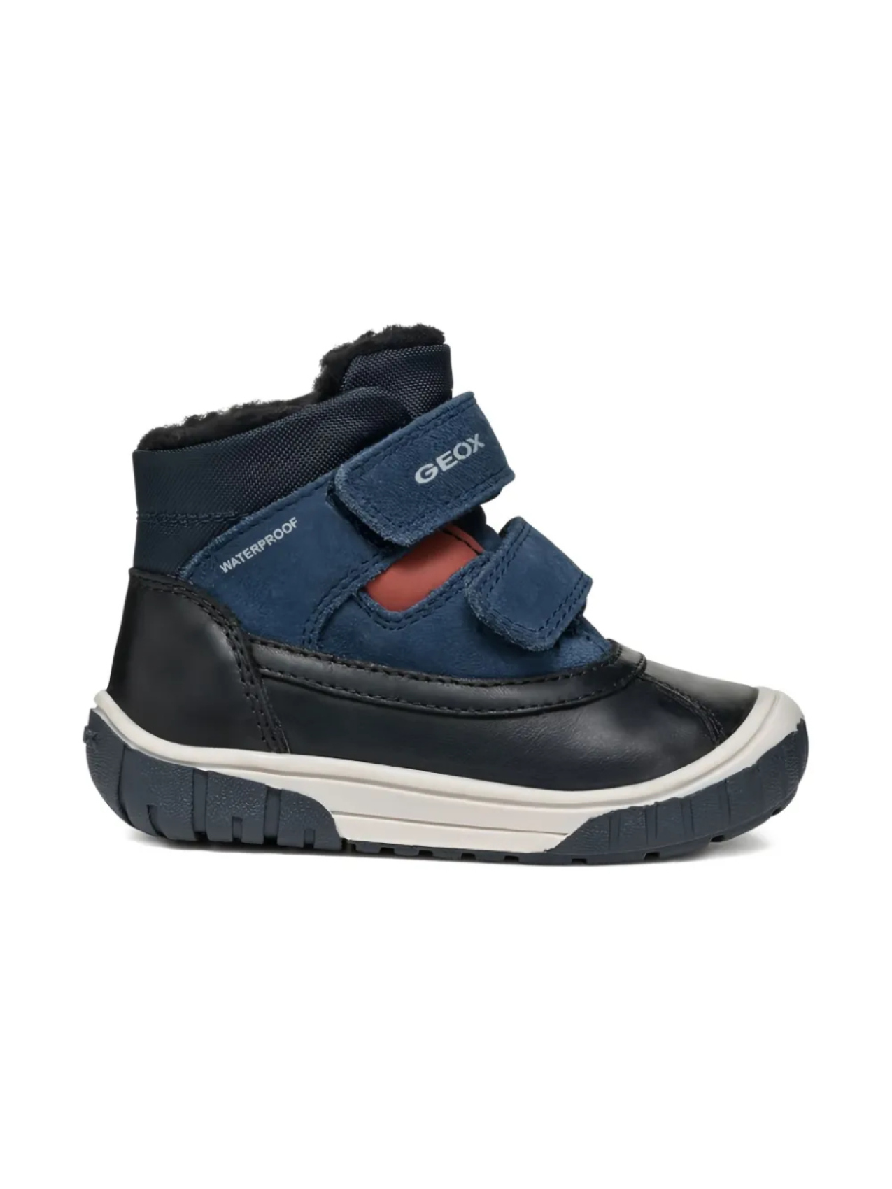 Водонепроницаемые ботинки по щиколотку Geox Kids, синий
Водонепроницаемые ботинки по щиколотку Geox Kids, синий