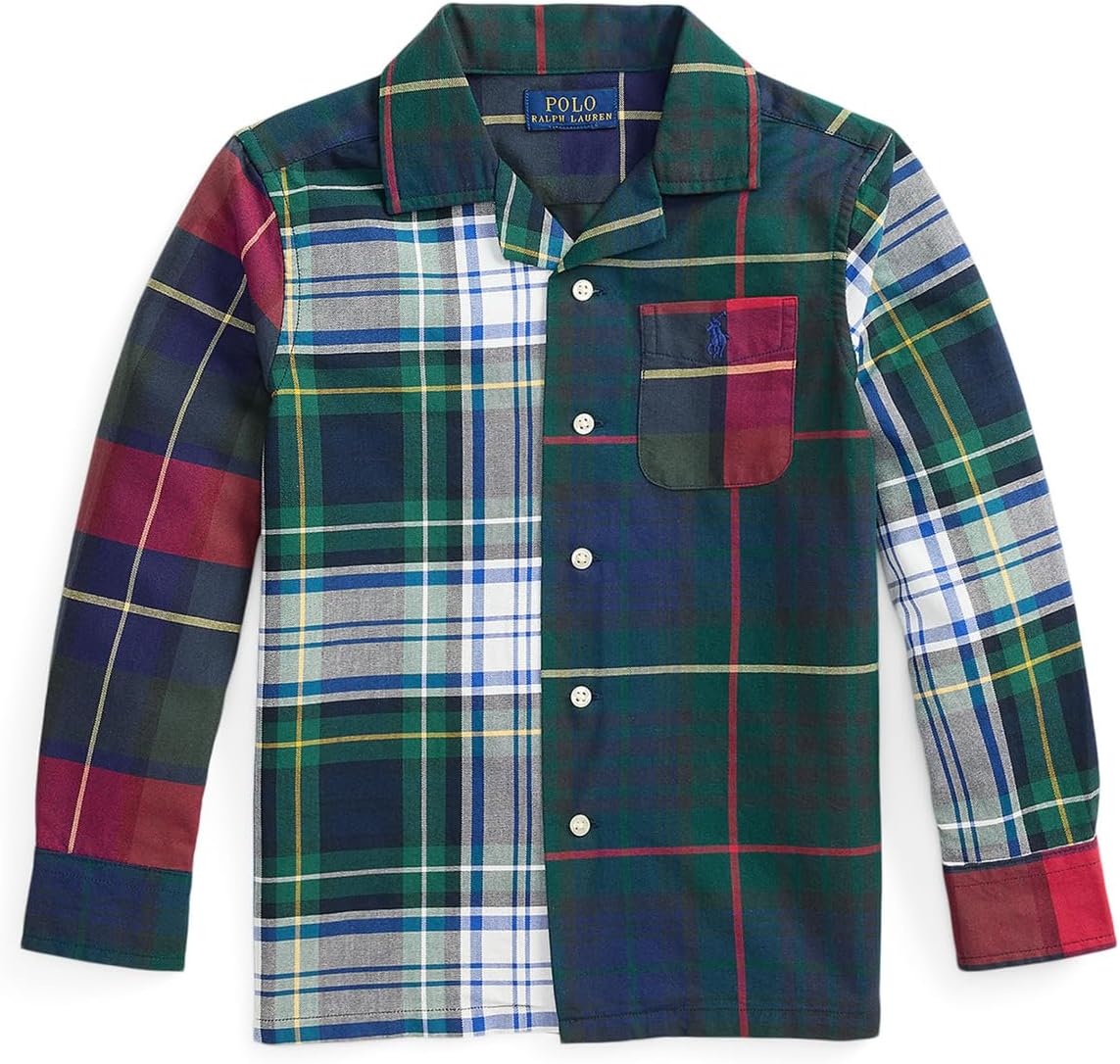 Рубашка Oxford Fun из хлопковой клетчатой ткани Polo Ralph Lauren Kids, Tartan Funshirt
Рубашка Oxford Fun из хлопковой клетчатой ткани Polo Ralph Lauren Kids, Tartan Funshirt