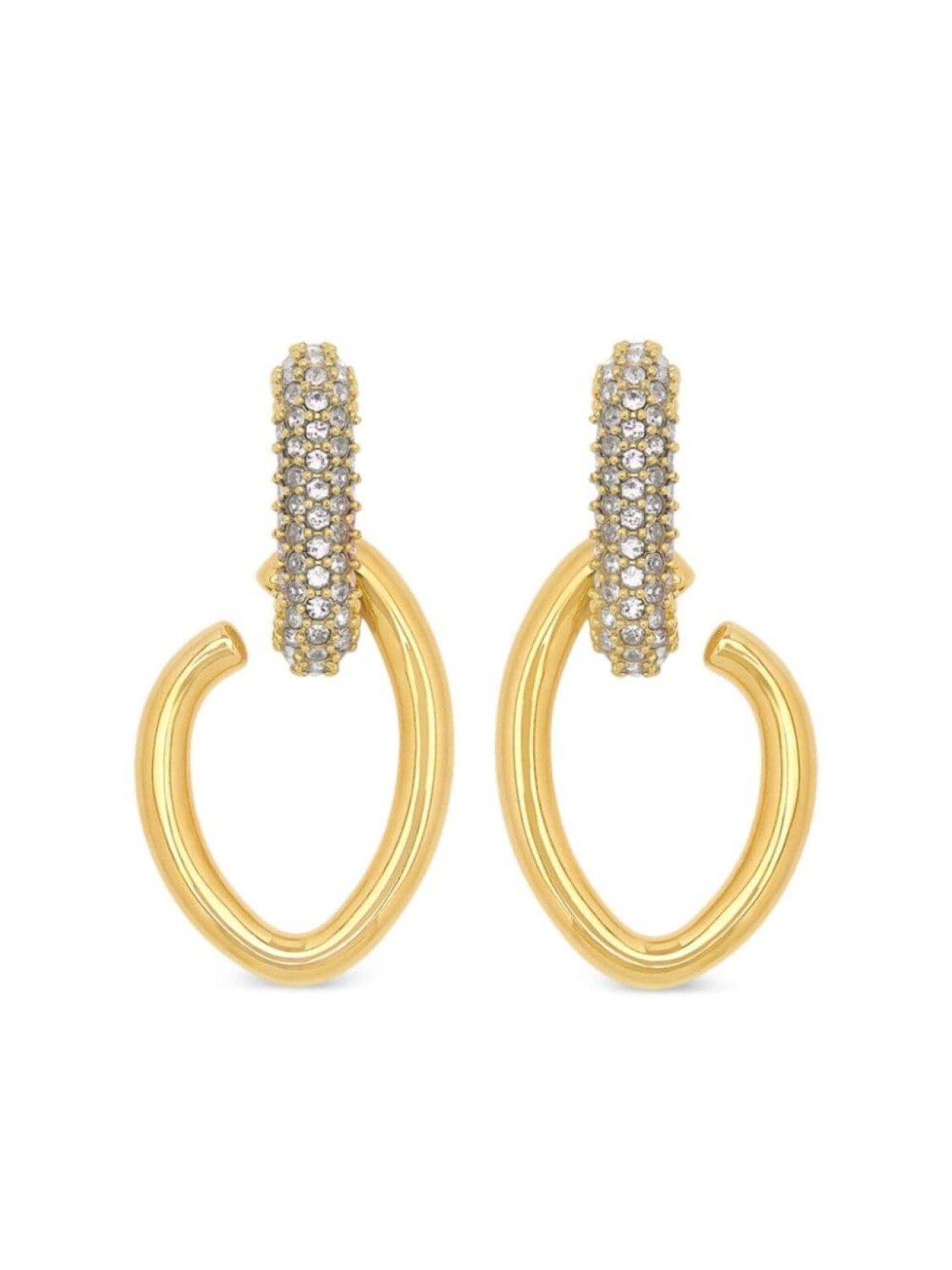 Серьги-подвески с паве Oscar de la Renta, золотой
Серьги-подвески с паве Oscar de la Renta, золотой