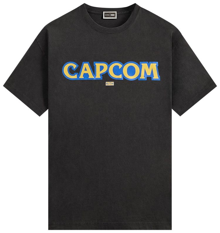 Винтажная футболка Kith x Capcom, черный
Винтажная футболка Kith x Capcom, черный