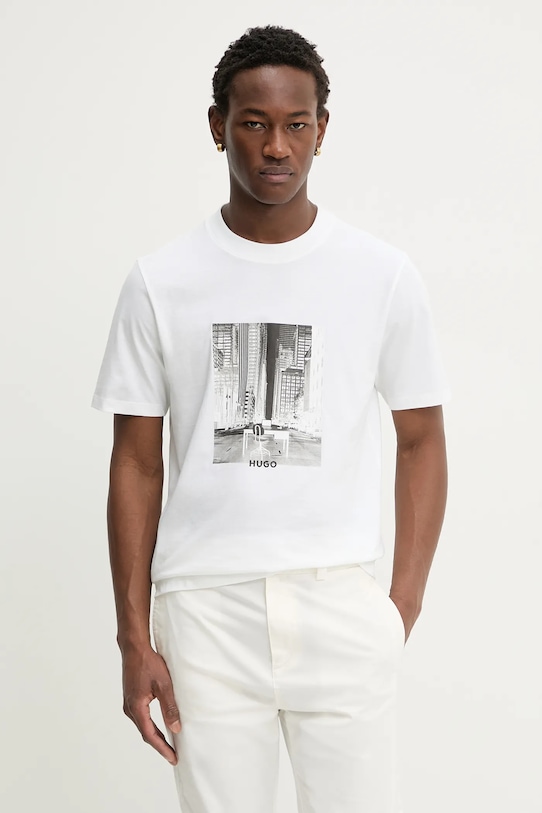 Хлопковая футболка deyss HUGO, бежевый
Хлопковая футболка deyss HUGO, бежевый