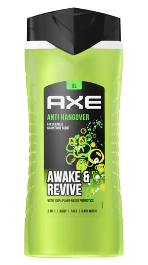 Гель для душа «Антипохмелье 3в1», 400 мл Axe
Гель для душа «Антипохмелье 3в1», 400 мл Axe