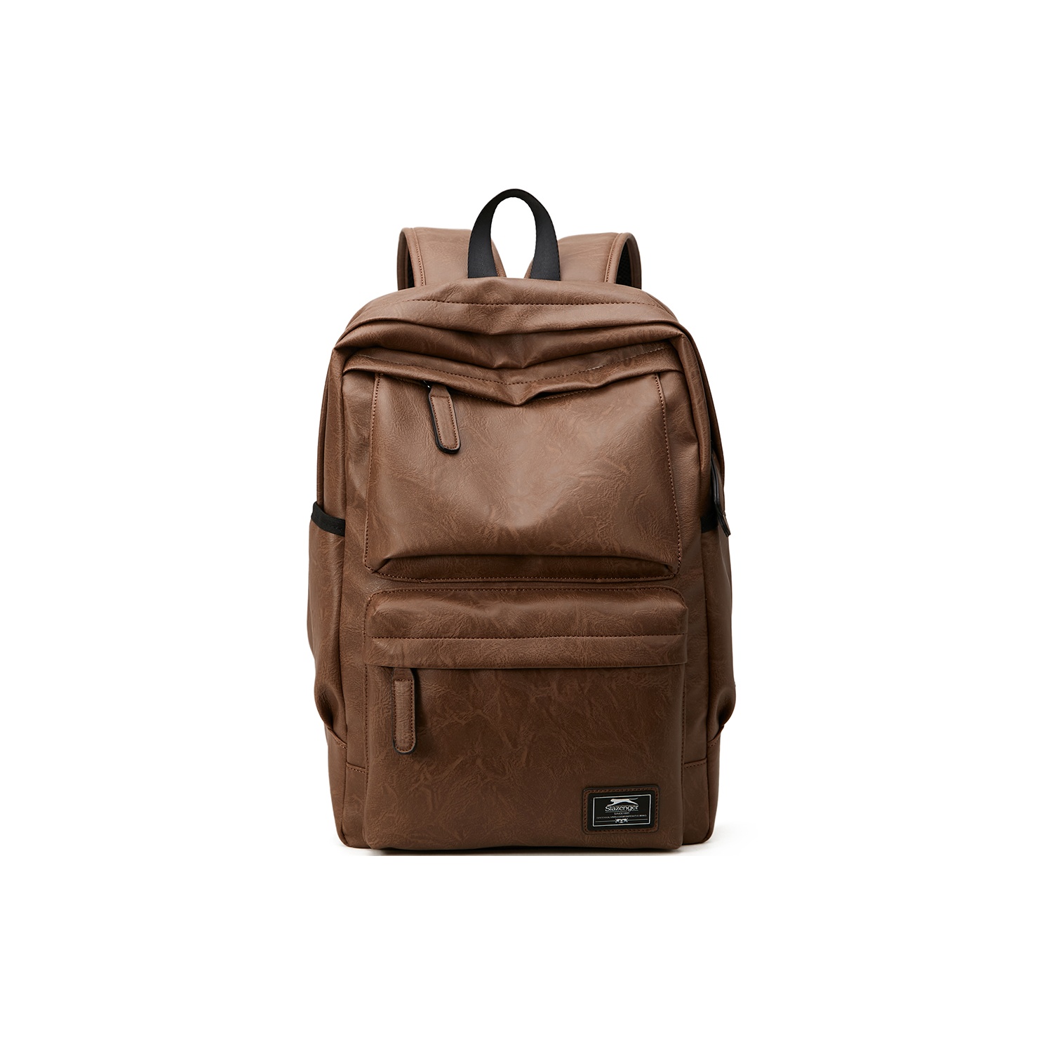 Slazenger Мужской черный рюкзак из мягкой искусственной кожи, Coffee 
Slazenger Мужской черный рюкзак из мягкой искусственной кожи, Coffee