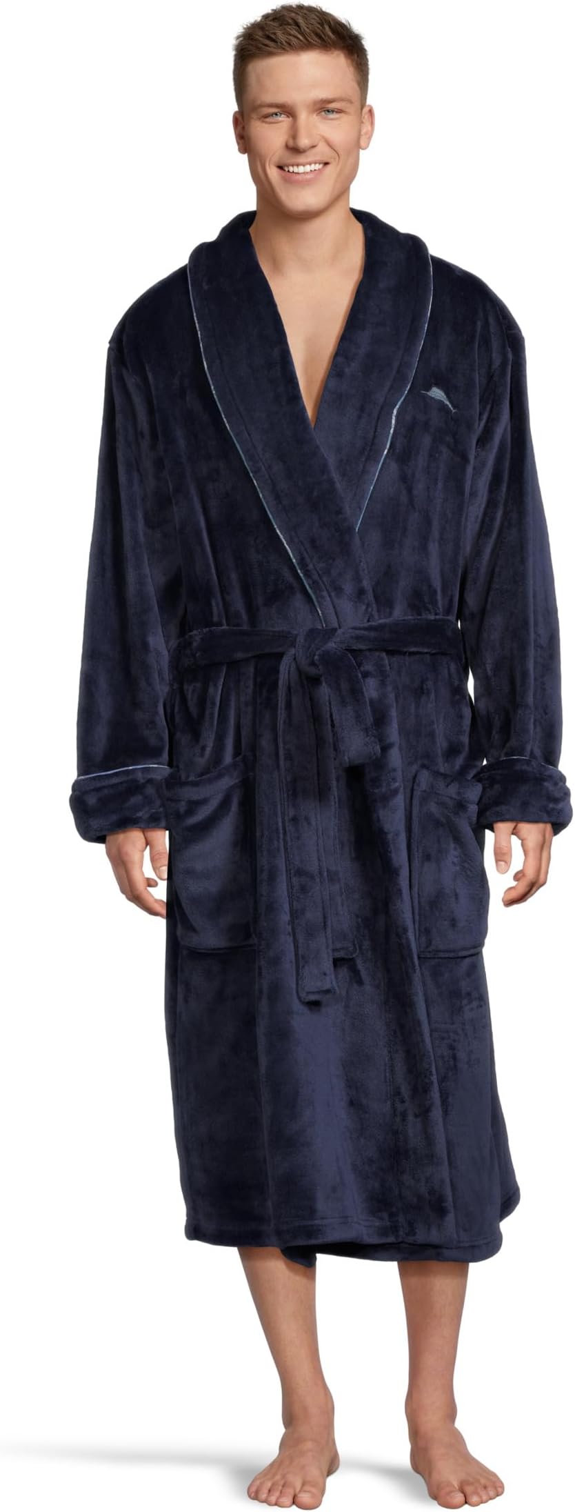 Мужской плюшевый халат с длинными рукавами Tommy Bahama, Navy
Мужской плюшевый халат с длинными рукавами Tommy Bahama, Navy