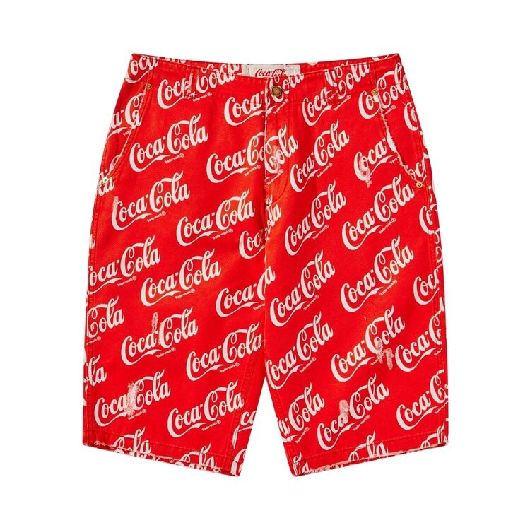 Шорты ERL Printed Canvas Shorts, красный
Шорты ERL Printed Canvas Shorts, красный