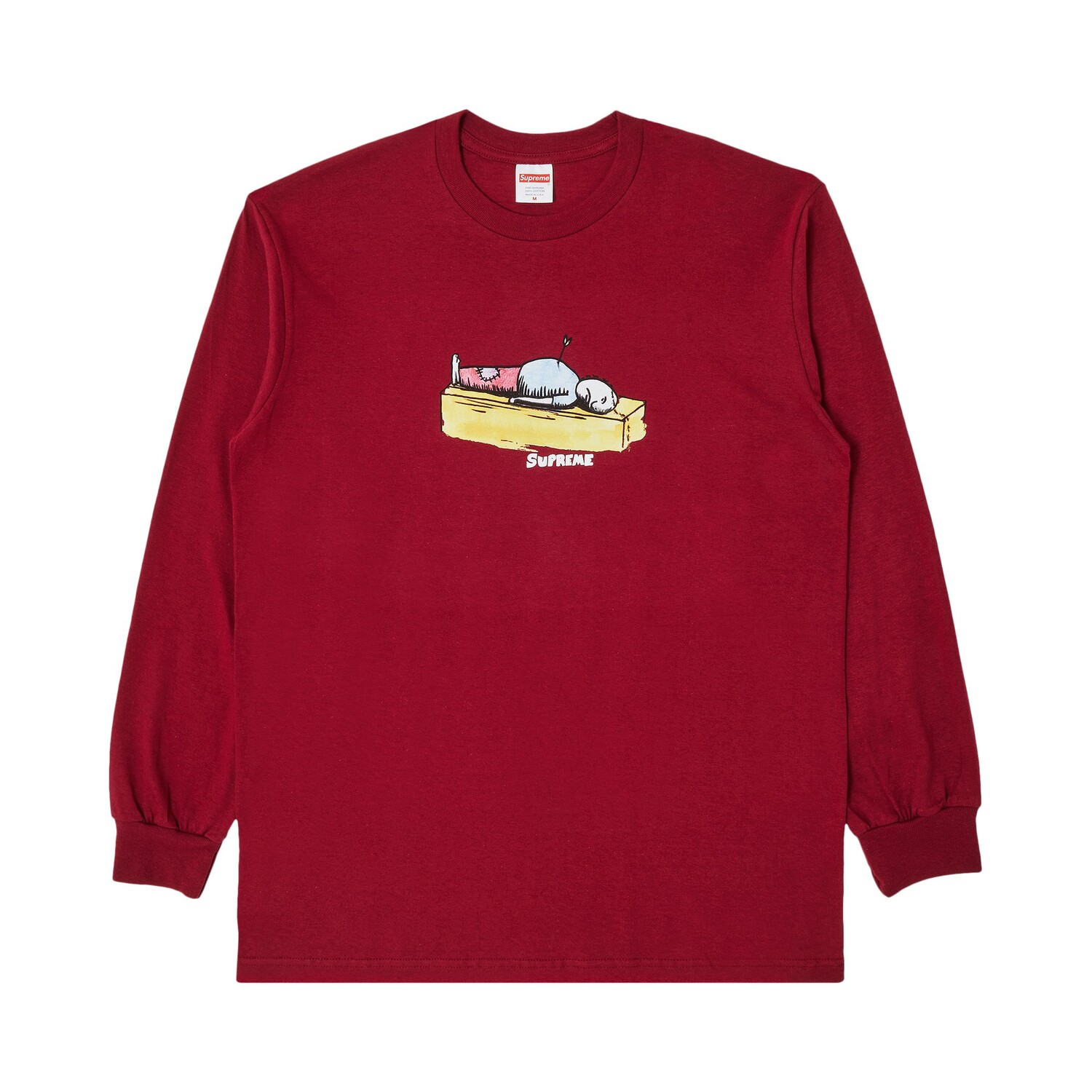 Футболка с длинными рукавами Supreme Neil Blender Arrow, Кардинал
Футболка с длинными рукавами Supreme Neil Blender Arrow, Кардинал