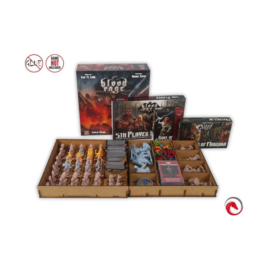 Вставка для Blood Rage Вставка с расширением, Box Inserts (E-Raptor)
Вставка для Blood Rage Вставка с расширением, Box Inserts (E-Raptor)