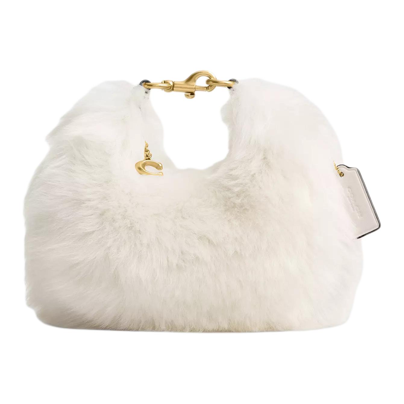 COACH Кожаная наплечная сумка через плечо маленького размера женская белая
COACH Кожаная наплечная сумка через плечо маленького размера женская белая