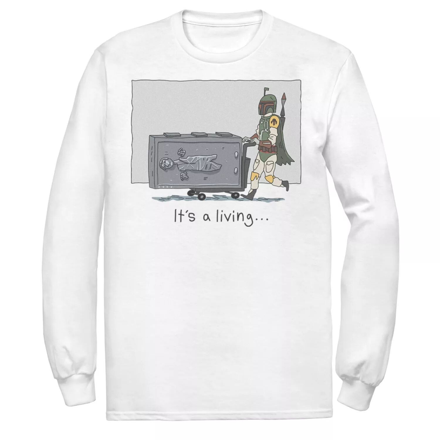 Мужская футболка с рисунком «Звездные войны Боба Фетт» Licensed Character
Мужская футболка с рисунком «Звездные войны Боба Фетт» Licensed Character