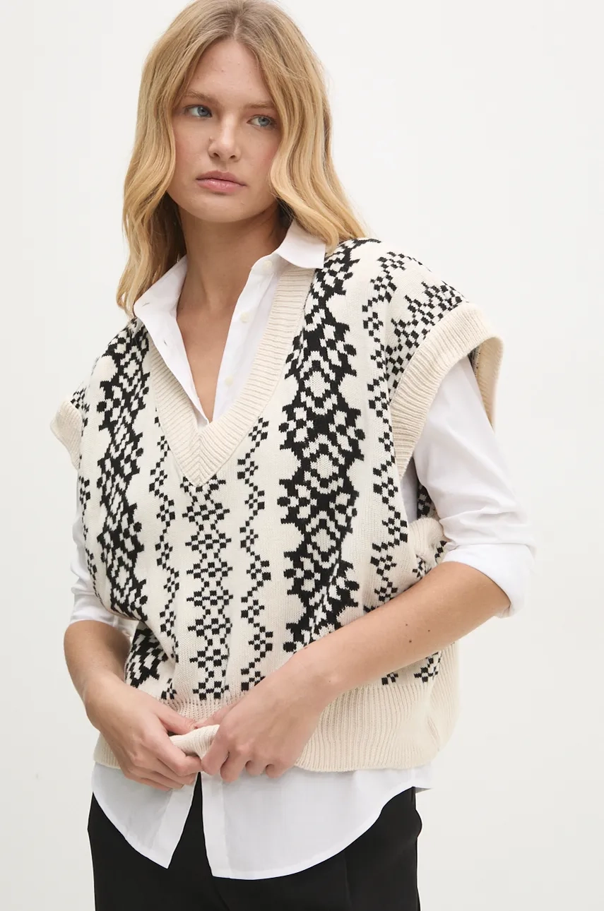 Жилет Answear Lab, бежевый
Жилет Answear Lab, бежевый