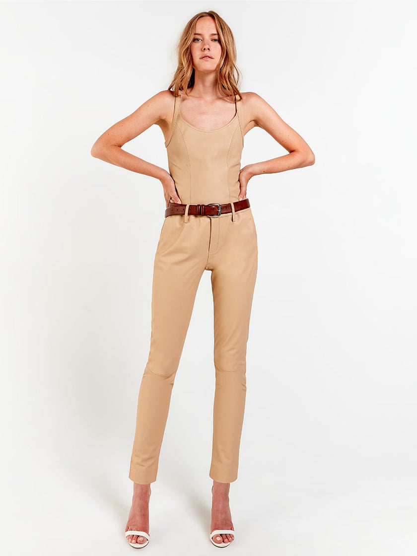 Брюки Jordan из переработанной кожи As By Df, коричневый
Брюки Jordan из переработанной кожи As By Df, коричневый