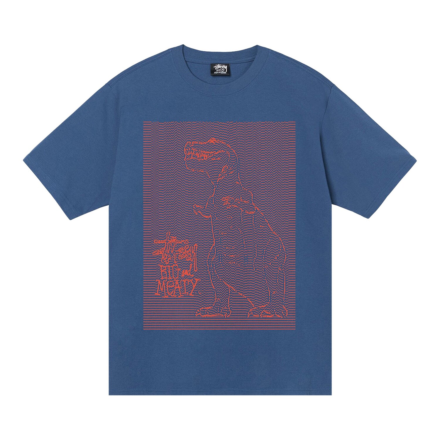 Футболка Stussy в горошек и петли Полночь 
Футболка Stussy в горошек и петли Полночь