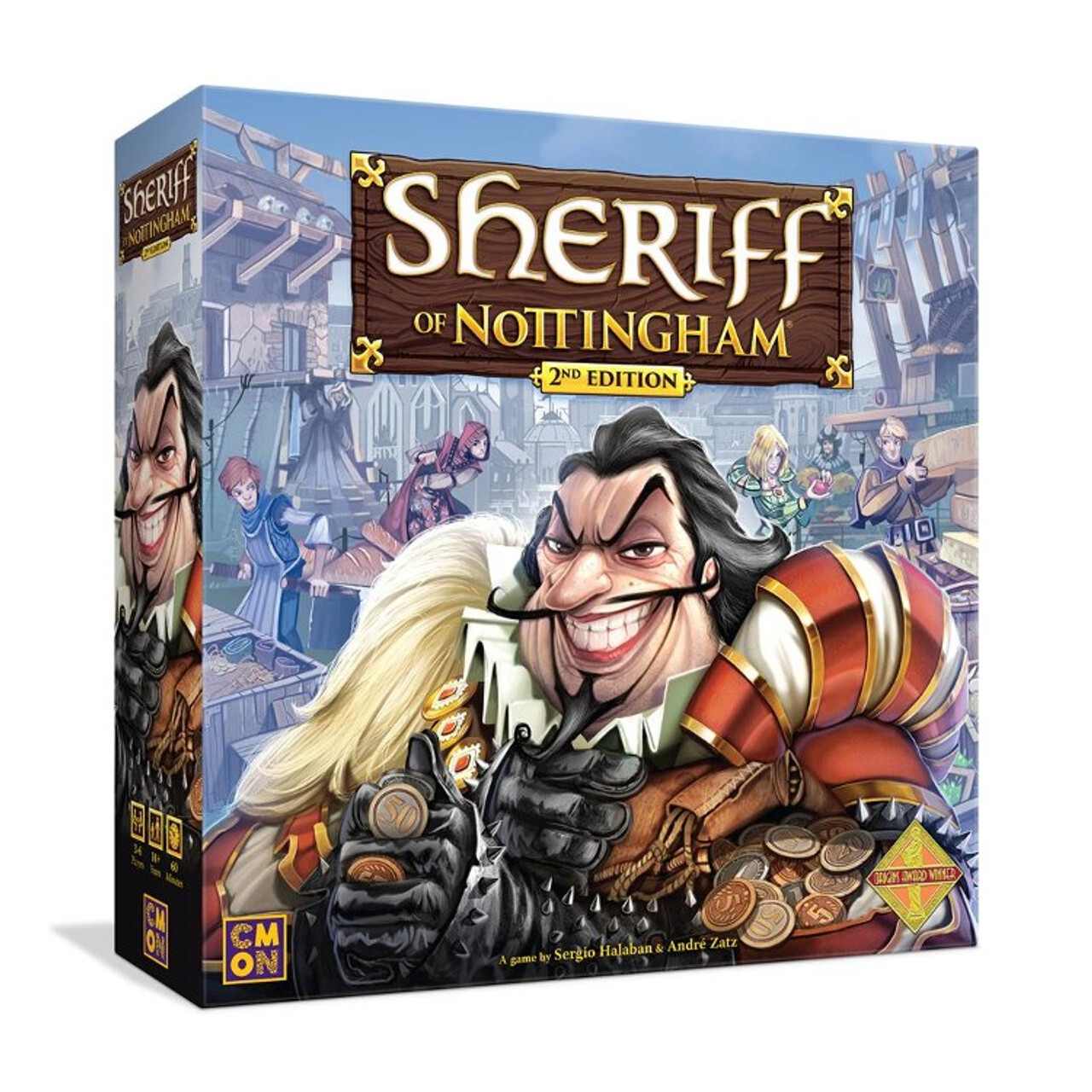 Настольная игра Sheriff of Nottingham (2nd Edition)
Настольная игра Sheriff of Nottingham (2nd Edition)