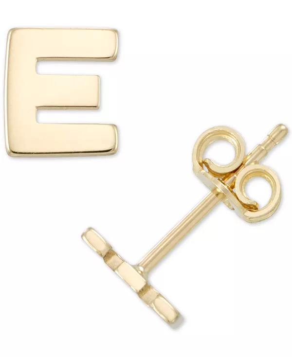 Серьги-Гвоздики Initial из 10-каратного золота Macy'S, e
Серьги-Гвоздики Initial из 10-каратного золота Macy'S, e