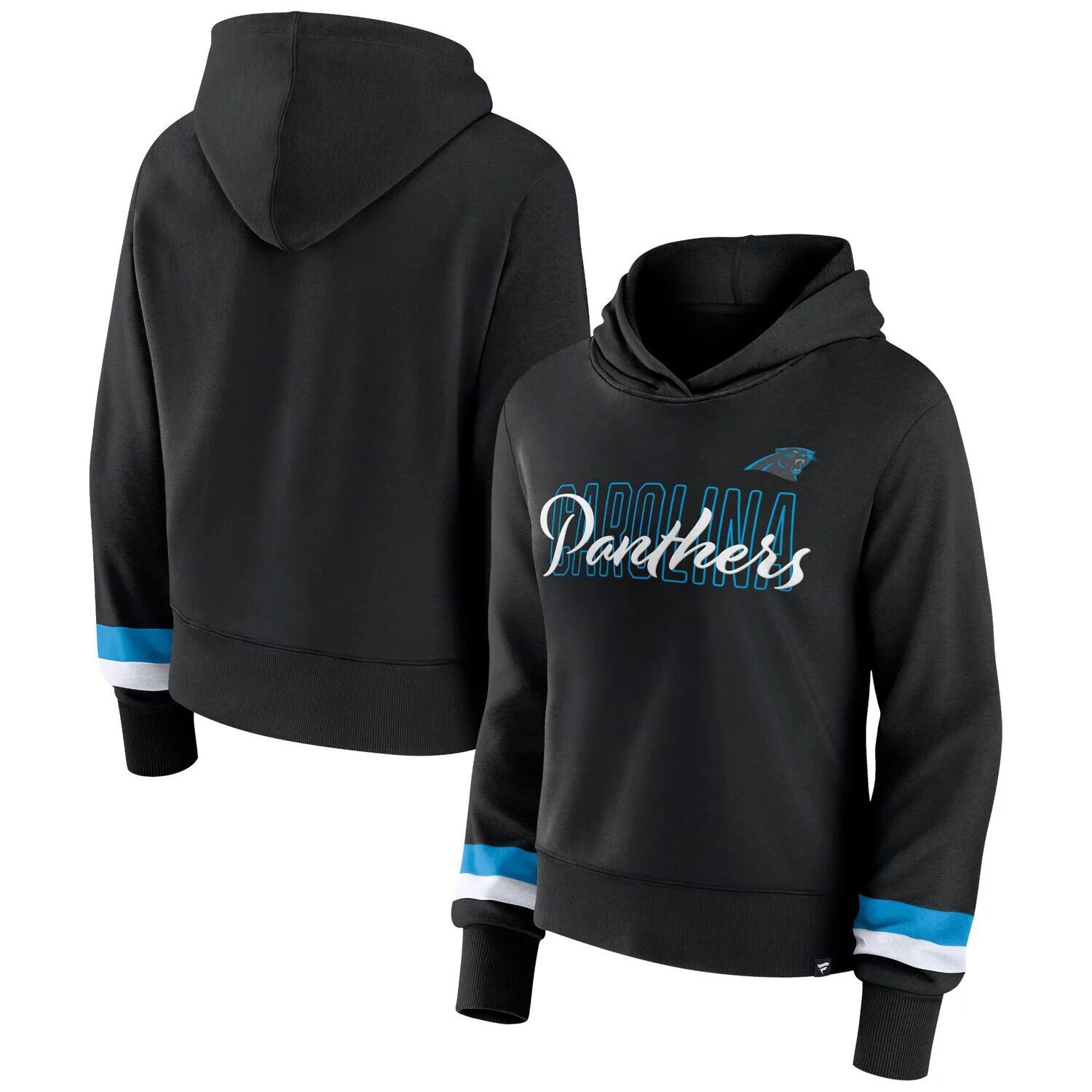 Женский пуловер с капюшоном Fanatics Black Carolina Panthers с капюшоном Fanatics
Женский пуловер с капюшоном Fanatics Black Carolina Panthers с капюшоном Fanatics