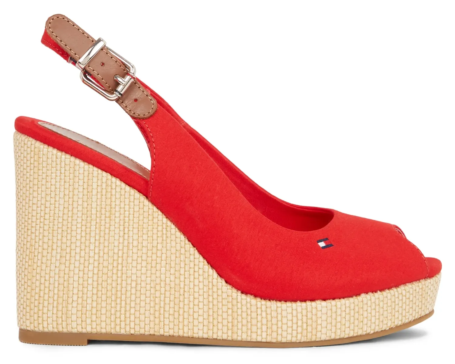 Босоножки на танкетке Tommy Hilfiger "ICONIC ELENA SLING BACK WEDGE", летняя обувь, босоножки, каблук-танкетка, с регулируемой пряжкой, красный
Босоножки на танкетке Tommy Hilfiger "ICONIC ELENA SLING BACK WEDGE", летняя обувь, босоножки, каблук-танкетка, с регулируемой пряжкой, красный