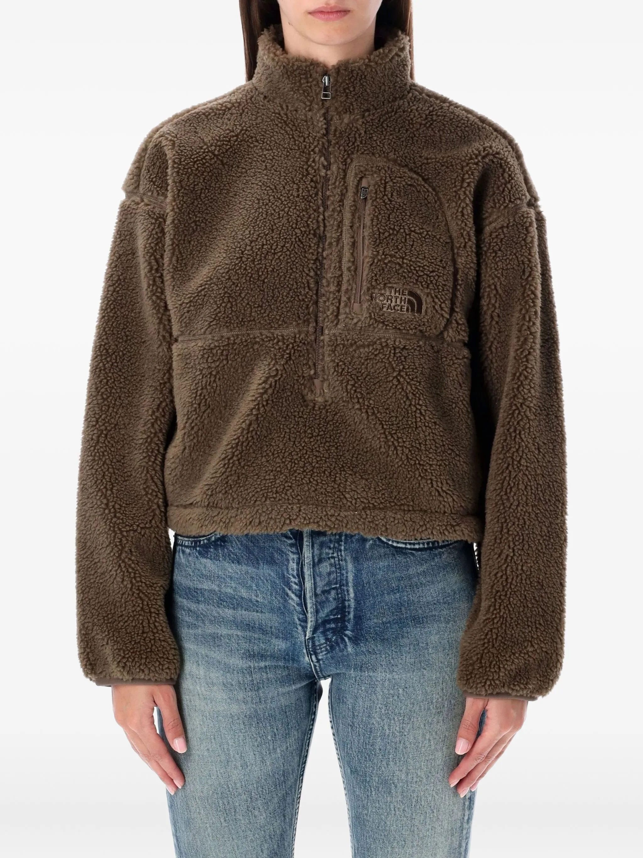 Пуловер Extreme с воротником на молнии The North Face, коричневый
Пуловер Extreme с воротником на молнии The North Face, коричневый