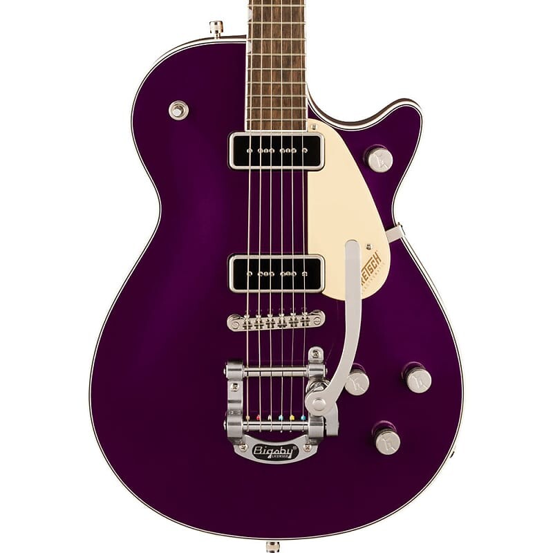 Электрогитара Gretsch G5210T-P90 Electromatic Electric Guitar, Laurel, Amethyst
Электрогитара Gretsch G5210T-P90 Electromatic Electric Guitar, Laurel, Amethyst