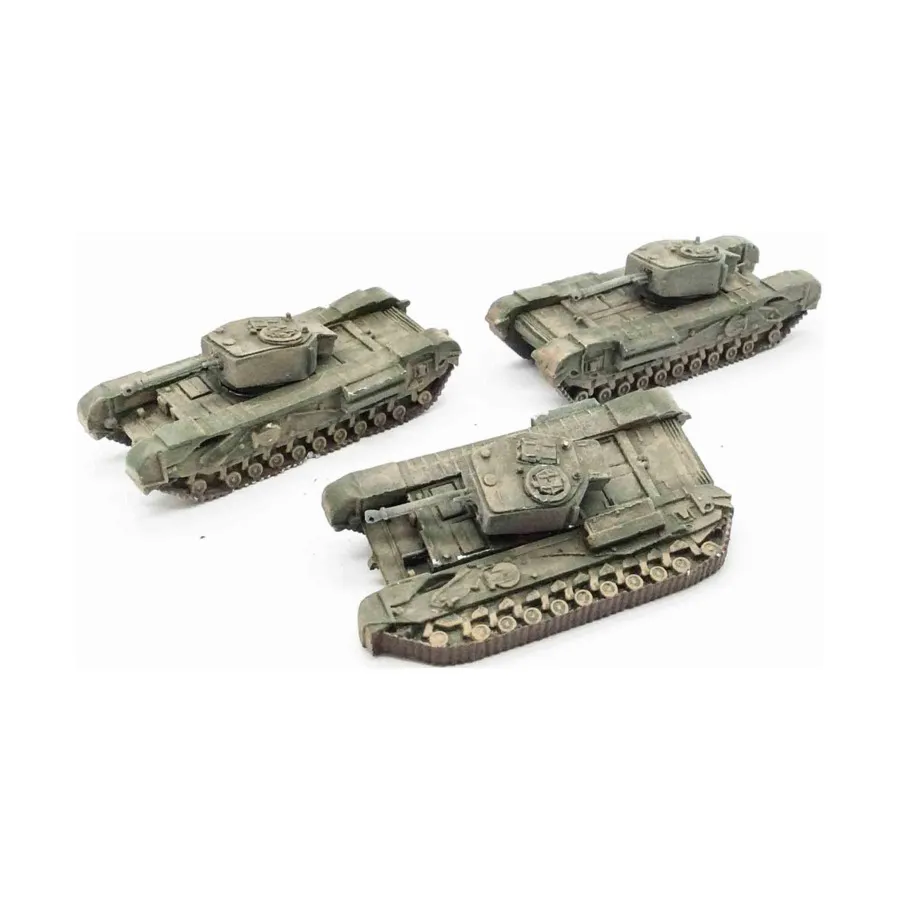 Черчилль мк. VII Танковая коллекция №1, WWII Command Decision Miniatures - UK - Loose Miniatures (15mm) 
Черчилль мк. VII Танковая коллекция №1, WWII Command Decision Miniatures - UK - Loose Miniatures (15mm)