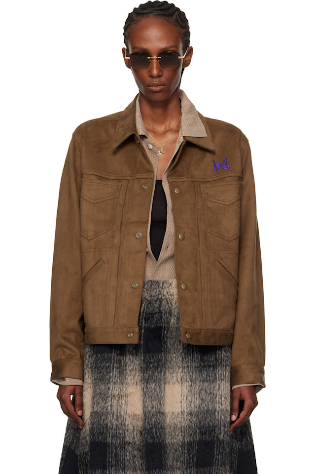 Needles Коричневая джинсовая куртка
Needles Коричневая джинсовая куртка