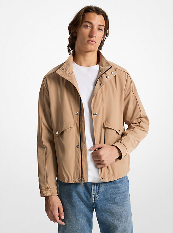 Водонепроницаемая ветровка Michael Kors, бежевый 
Водонепроницаемая ветровка Michael Kors, бежевый