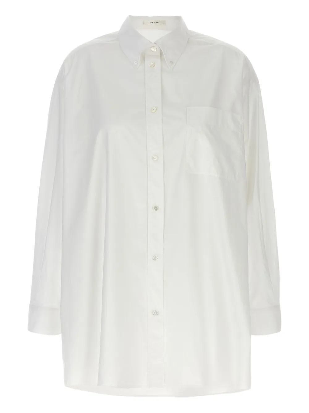 Рубашка на пуговицах THE ROW, белый
Рубашка на пуговицах THE ROW, белый
