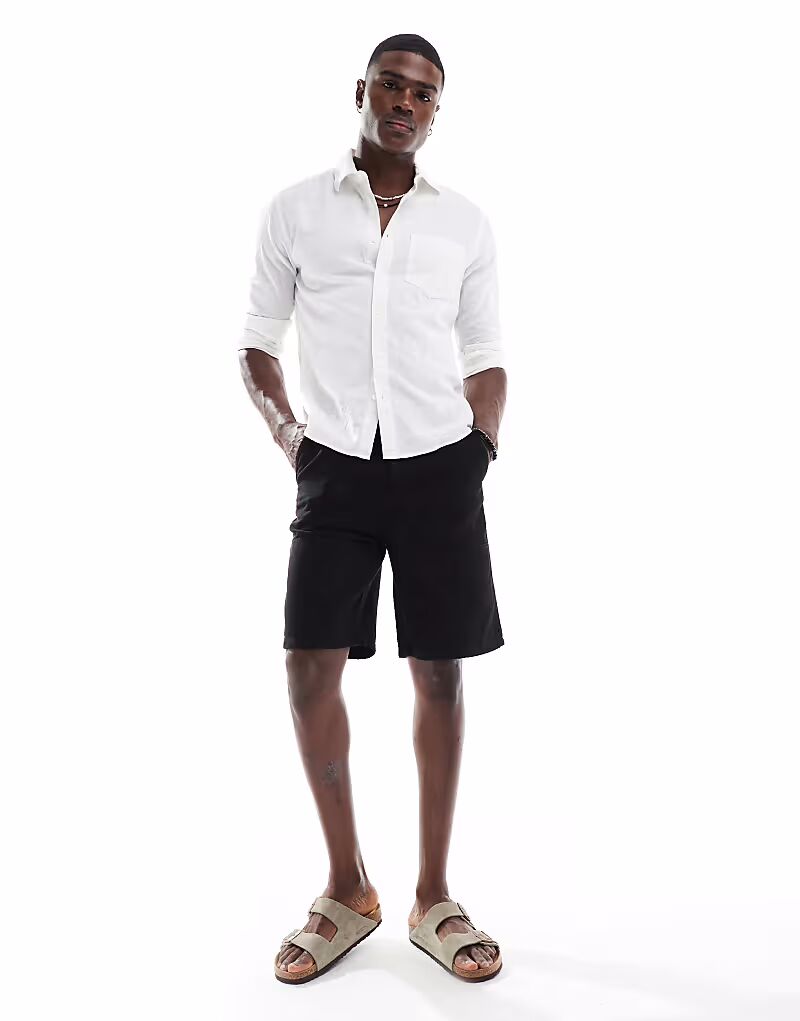 ONLY & SONS плотницкие шорты черного цвета
ONLY & SONS плотницкие шорты черного цвета