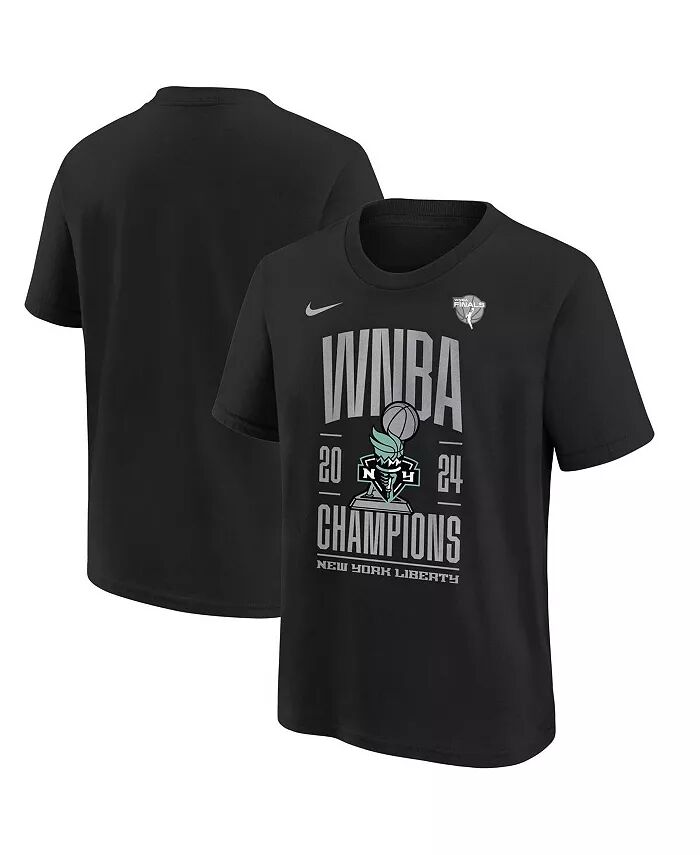 Футболка Big Boys and Girls Black New York Liberty 2024 WNBA Finals Champions для раздевалки Nike
Футболка Big Boys and Girls Black New York Liberty 2024 WNBA Finals Champions для раздевалки Nike
