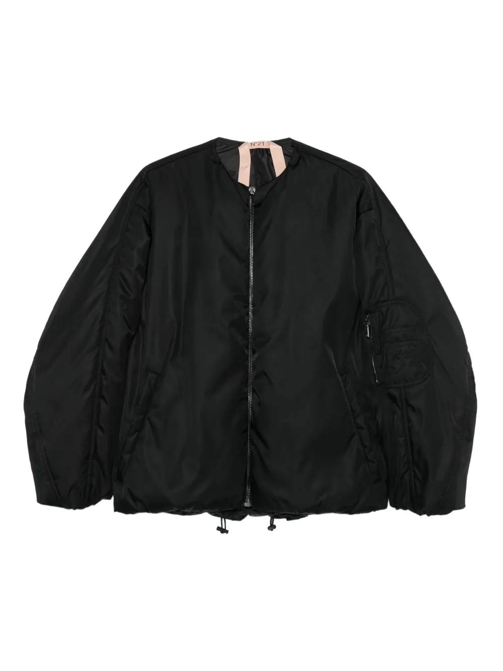 Бомбер на молнии Nº21, черный
Бомбер на молнии Nº21, черный