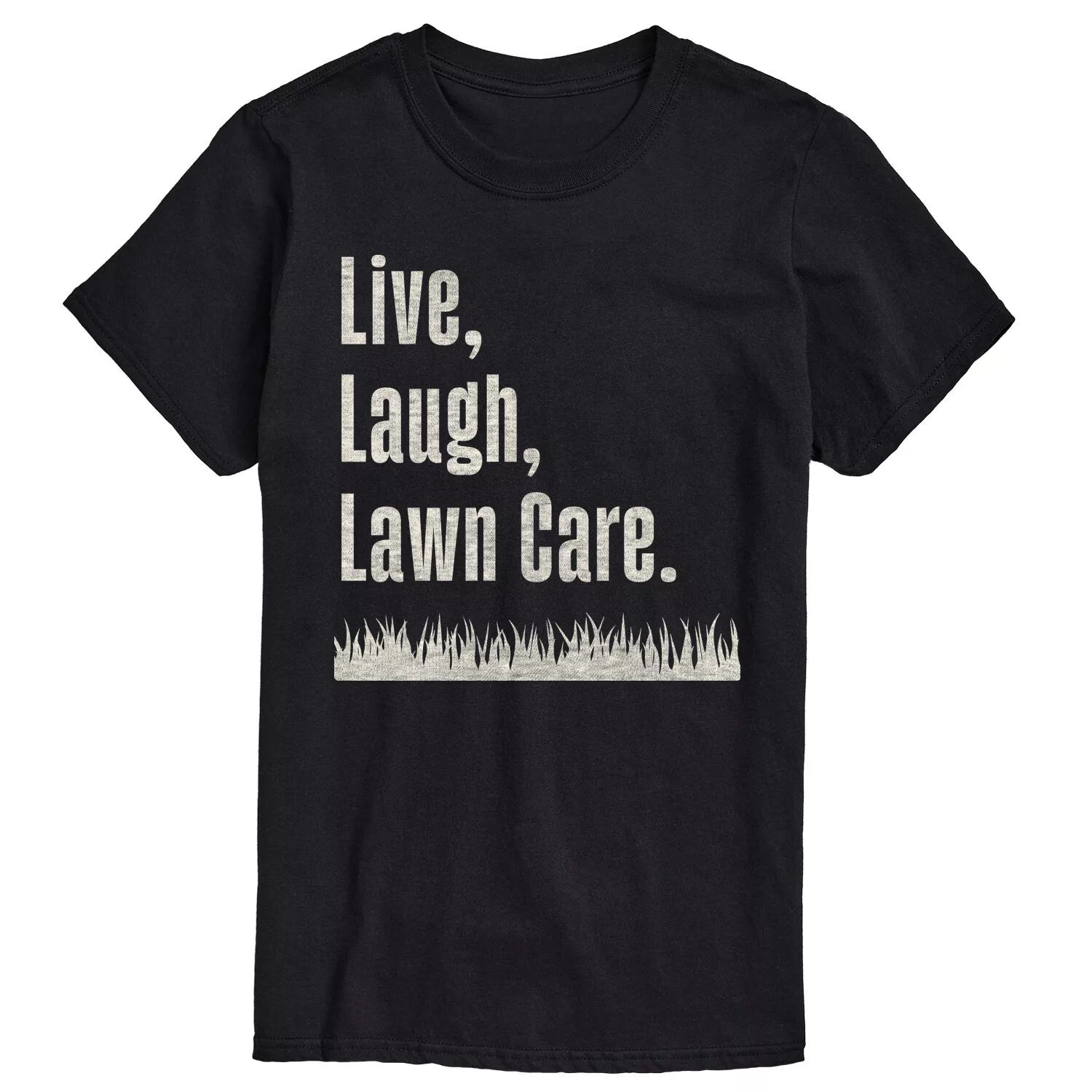 Футболка Big & Tall Live Laugh с рисунком для ухода за газоном Licensed Character, черный
Футболка Big & Tall Live Laugh с рисунком для ухода за газоном Licensed Character, черный