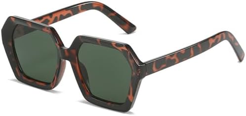 Модные многоугольные солнцезащитные очки 2026 года для женщин и мужчин, большие, роскошные, стильные, элегантные, с защитой от УФ-излучения UV400, один размер MTZJH, One Color
Модные многоугольные солнцезащитные очки 2026 года для женщин и мужчин, большие, роскошные, стильные, элегантные, с защитой от УФ-излучения UV400, один размер MTZJH, One Color