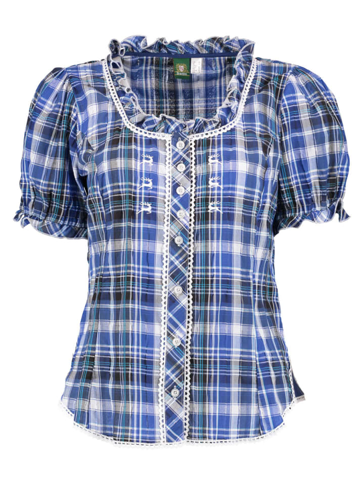 OS-Trachten Традиционная блузка Klosy василькового цвета
OS-Trachten Традиционная блузка Klosy василькового цвета