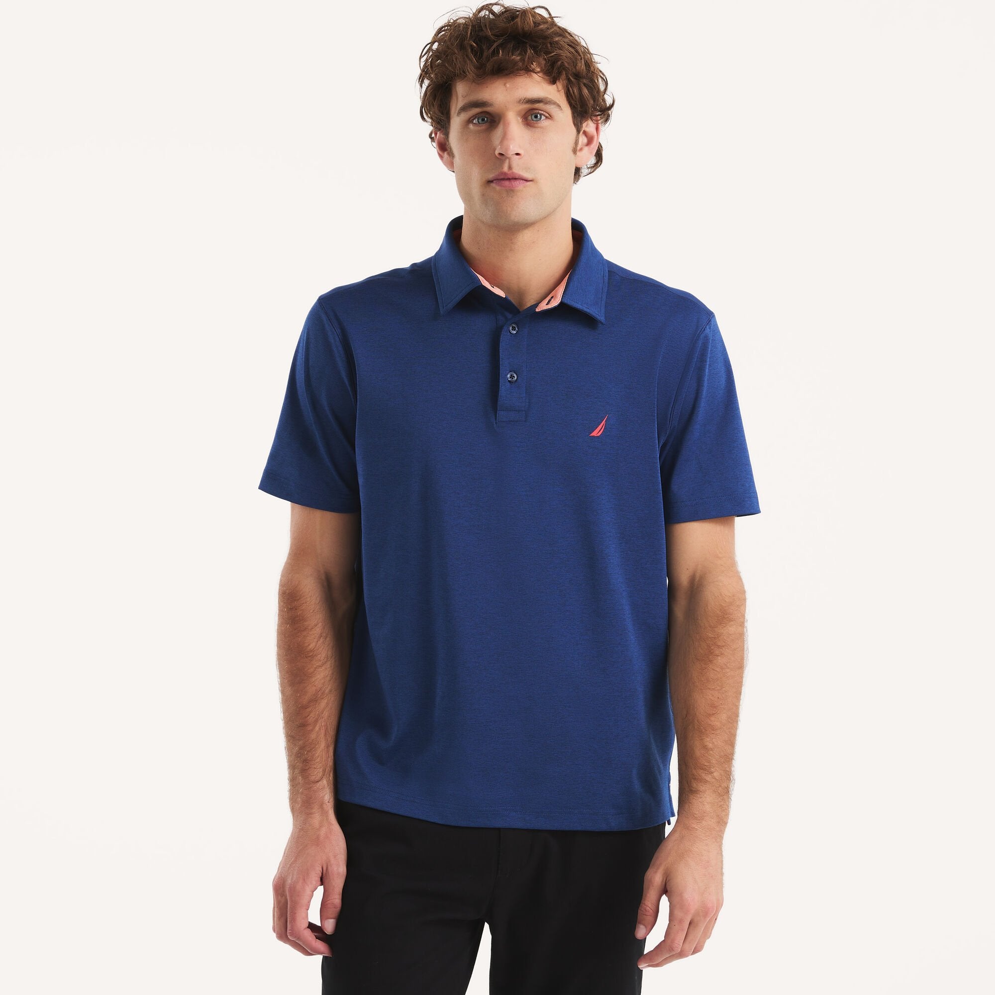 Мужская футболка-поло классического кроя Nautica с интерлоком, цвет estate blue
Мужская футболка-поло классического кроя Nautica с интерлоком, цвет estate blue