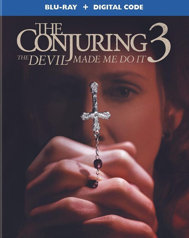 Диск Blu-ray The Conjuring 3: The Devil Made Me Do It
Диск Blu-ray The Conjuring 3: The Devil Made Me Do It