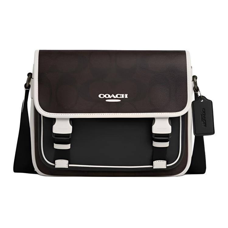 COACH Кожаный мессенджер через плечо
COACH Кожаный мессенджер через плечо