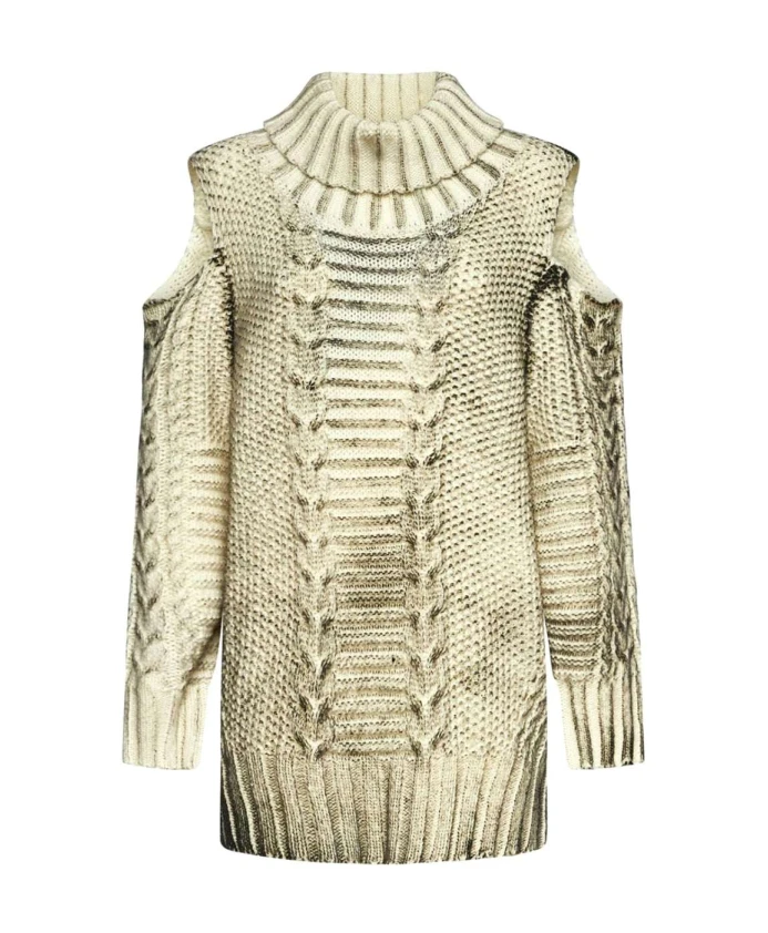 Свитер с высоким воротником Richmond, белый
Свитер с высоким воротником Richmond, белый