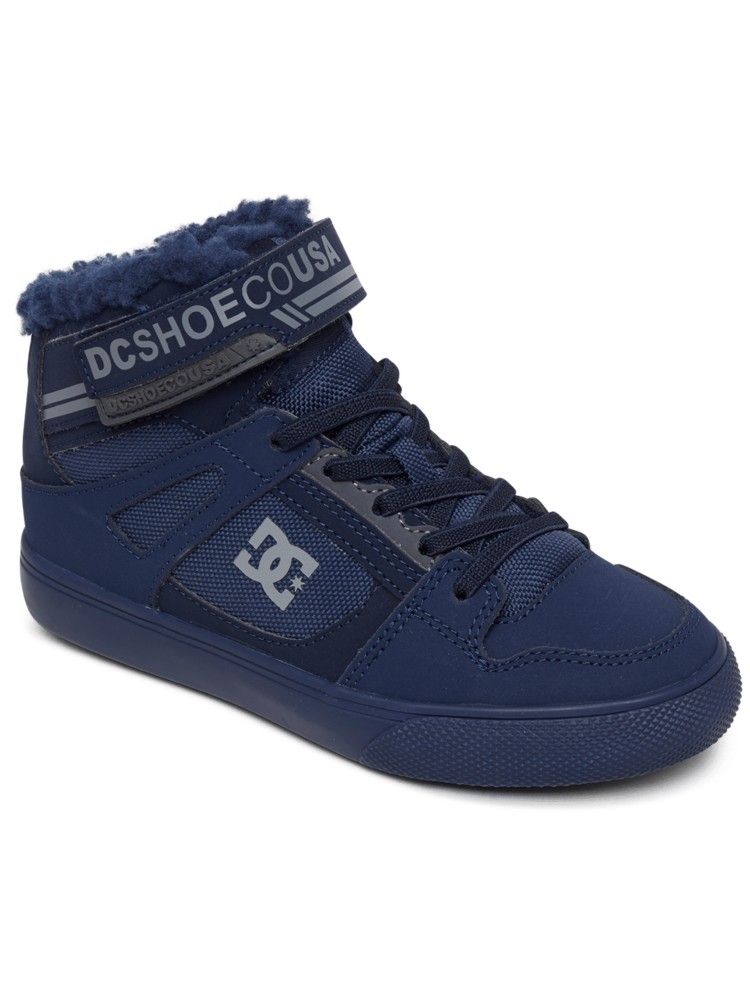 Кроссовки DC Pure High-Top WNT EV Sneakers, navy/grey
Кроссовки DC Pure High-Top WNT EV Sneakers, navy/grey