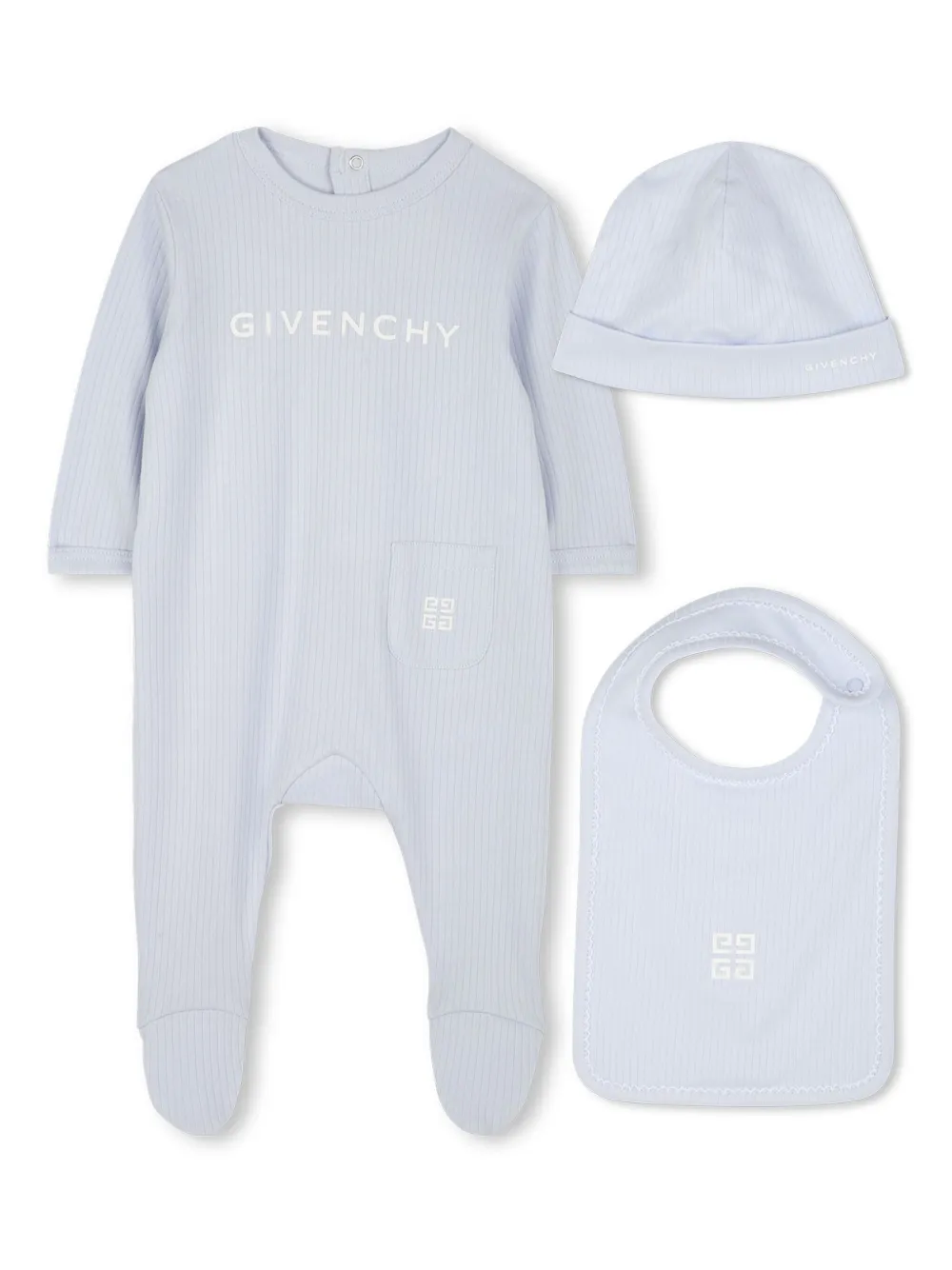 Пижама с логотипом Givenchy Kids, синий
Пижама с логотипом Givenchy Kids, синий