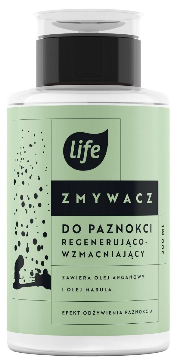 Life Regenerująco-Wzmacniający жидкость для снятия лака, 200 ml
Life Regenerująco-Wzmacniający жидкость для снятия лака, 200 ml