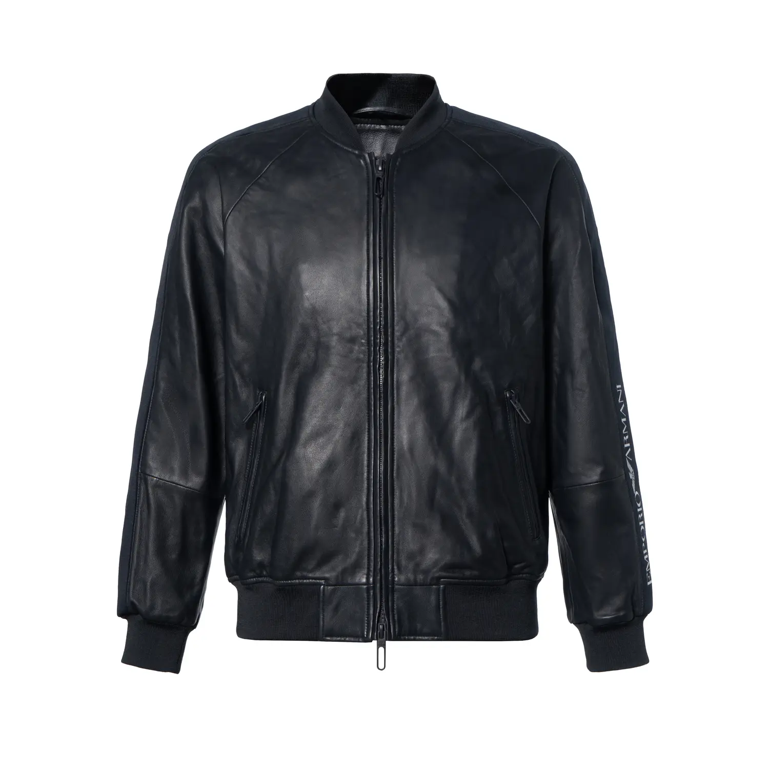 EMPORIO ARMANI Кожаная куртка мужская тёмно-синяя, Dark Blue
EMPORIO ARMANI Кожаная куртка мужская тёмно-синяя, Dark Blue