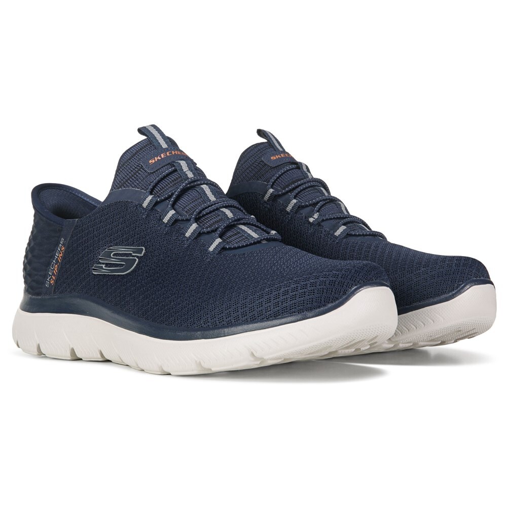 Мужские слипоны Summit среднего/широкого размера Skechers, синий
Мужские слипоны Summit среднего/широкого размера Skechers, синий