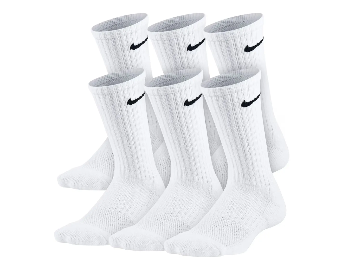 Носки Performance Cushioned Kids' Crew Socks - 6 Pack Nike, белый
Носки Performance Cushioned Kids' Crew Socks - 6 Pack Nike, белый