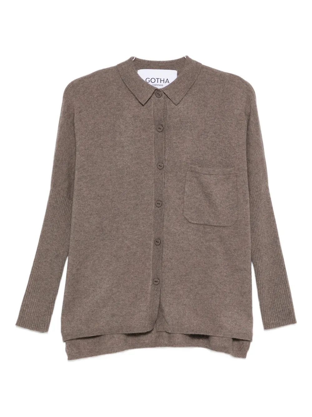 Рубашка с длинными рукавами на пуговицах Gotha, коричневый
Рубашка с длинными рукавами на пуговицах Gotha, коричневый