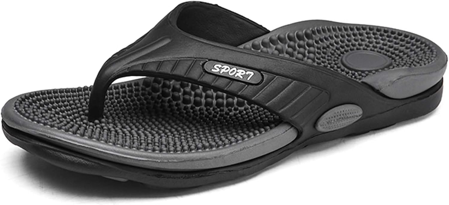 Мужские шлепанцы с массажной стелькой, летние модные пляжные сандалии с цветными вставками, легкий материал EVA, шлепанцы на толстой подошве, противоскользящие, износостойкие, прочные, подходят для использования дома и на улице Vtiao, черный
Мужские шлепанцы с массажной стелькой, летние модные пляжные сандалии с цветными вставками, легкий материал EVA, шлепанцы на толстой подошве, противоскользящие, износостойкие, прочные, подходят для использования дома и на улице Vtiao, черный